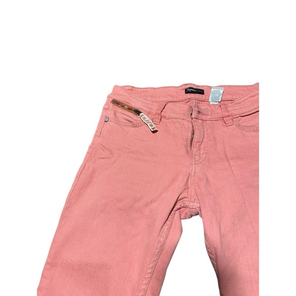 Supplies Jeans Womens 6 Skinny Leg Mid Rise Blue Denim Measure - Picture 6 of 15